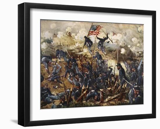 The Siege of Vicksburg, May 18th - July 4th 1863-Henry Alexander Ogden-Framed Giclee Print