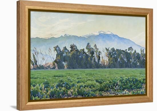 The Sierra Nevada Mountains-Gunnar Widforss-Framed Premier Image Canvas