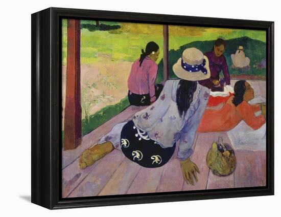 The Siesta, about 1892-94-Paul Gauguin-Framed Premier Image Canvas