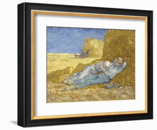 The Siesta (After Mille), 1890-Vincent van Gogh-Framed Premium Giclee Print