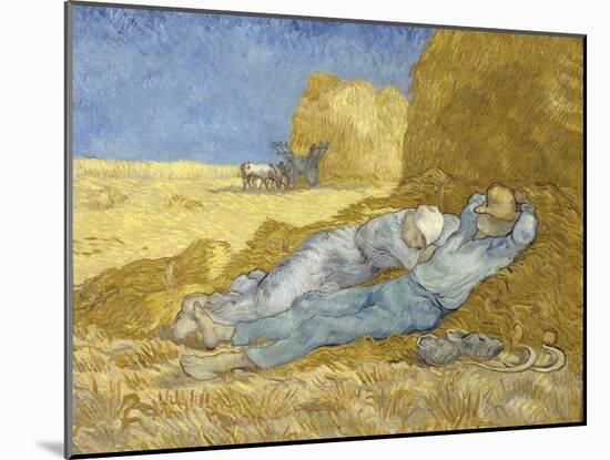 The Siesta (After Mille), 1890-Vincent van Gogh-Mounted Giclee Print