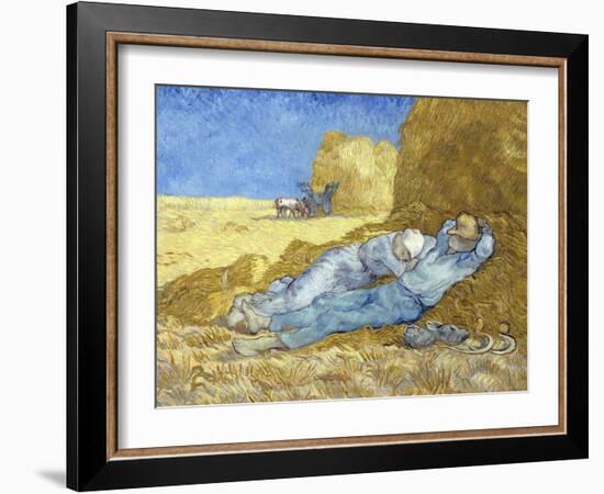 The Siesta (After Millet)-Vincent van Gogh-Framed Giclee Print