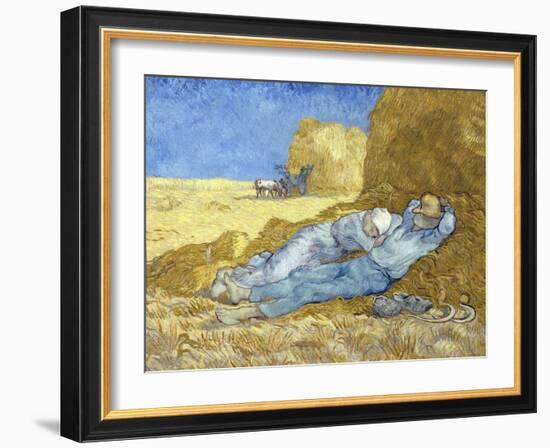 The Siesta (After Millet)-Vincent van Gogh-Framed Giclee Print