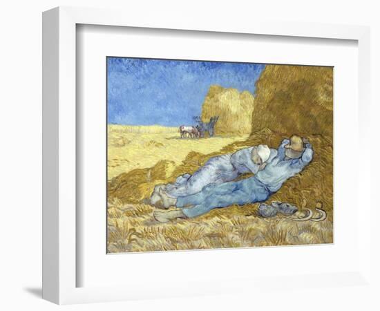 The Siesta (After Millet)-Vincent van Gogh-Framed Giclee Print