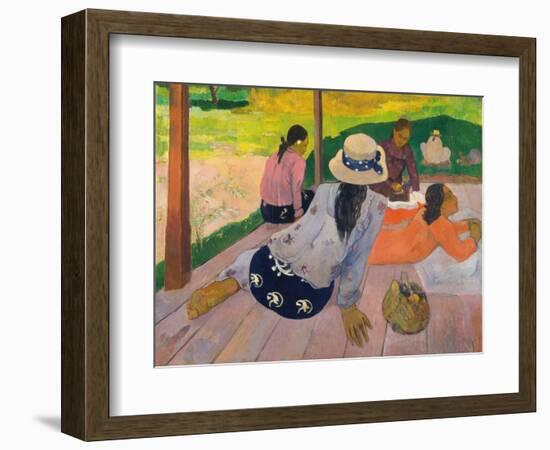 The Siesta-Paul Gauguin-Framed Giclee Print