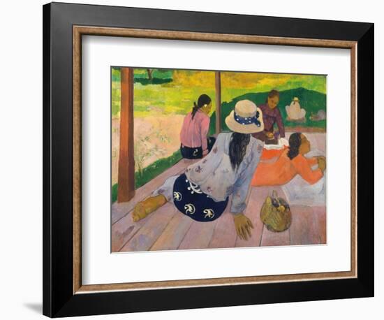 The Siesta-Paul Gauguin-Framed Giclee Print