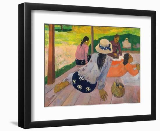 The Siesta-Paul Gauguin-Framed Giclee Print