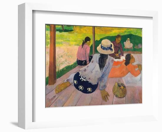 The Siesta-Paul Gauguin-Framed Giclee Print
