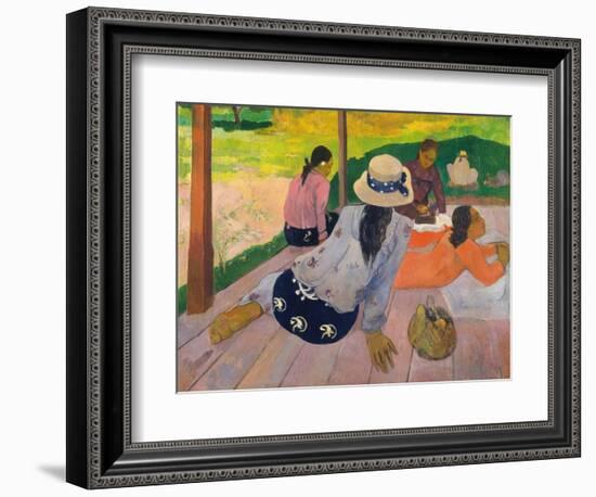 The Siesta-Paul Gauguin-Framed Giclee Print