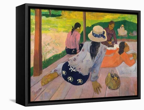 The Siesta-Paul Gauguin-Framed Premier Image Canvas