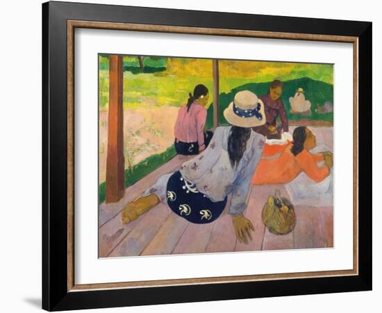 The Siesta-Paul Gauguin-Framed Giclee Print