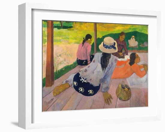 The Siesta-Paul Gauguin-Framed Giclee Print