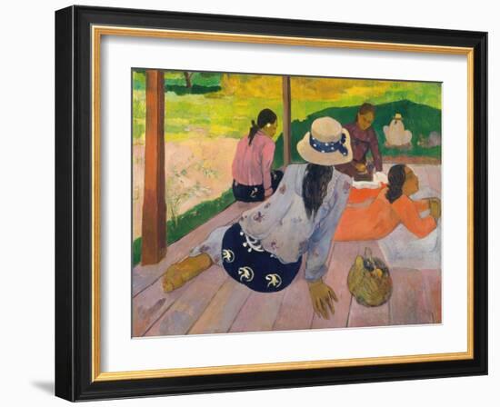 The Siesta-Paul Gauguin-Framed Giclee Print