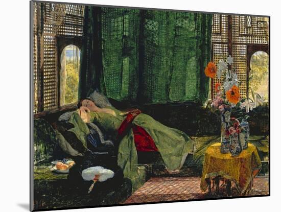 The Siesta-John Frederick Lewis-Mounted Giclee Print