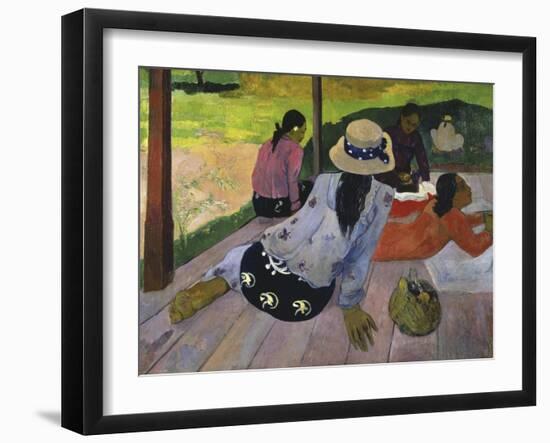 The Siesta-Paul Gauguin-Framed Giclee Print