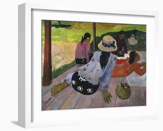 The Siesta-Paul Gauguin-Framed Giclee Print