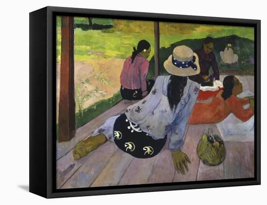 The Siesta-Paul Gauguin-Framed Premier Image Canvas