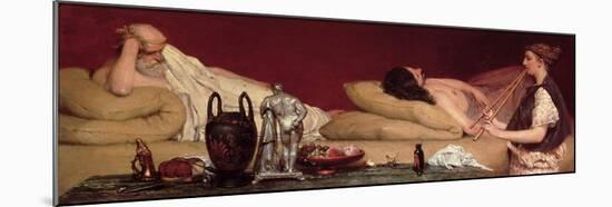 The Siesta-Sir Lawrence Alma-Tadema-Mounted Giclee Print