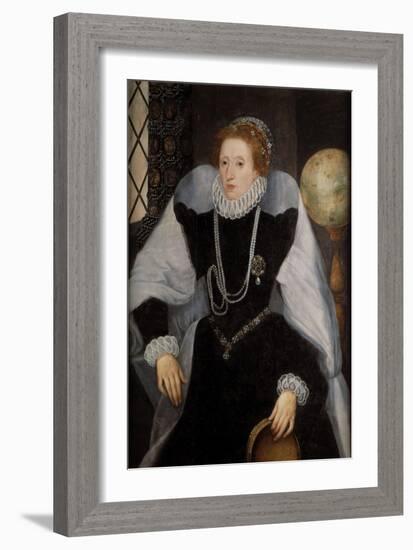 The Sieve Portrait of Queen Elizabeth I-Quentin Massys-Framed Giclee Print