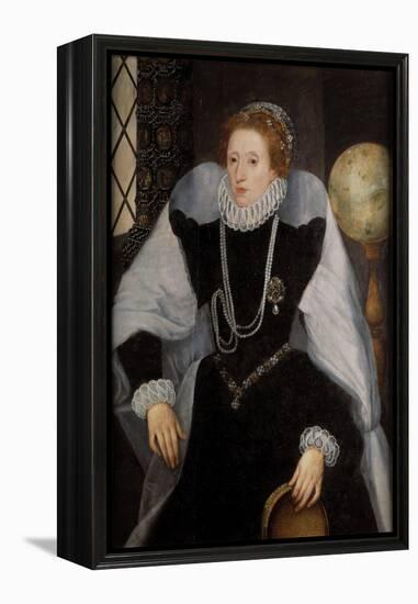 The Sieve Portrait of Queen Elizabeth I-Quentin Massys-Framed Premier Image Canvas