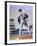 The Sign (New York Mets Dwight Gooden)-Jack Lane-Framed Art Print