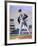 The Sign (New York Mets Dwight Gooden)-Jack Lane-Framed Art Print