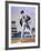 The Sign (New York Mets Dwight Gooden)-Jack Lane-Framed Art Print