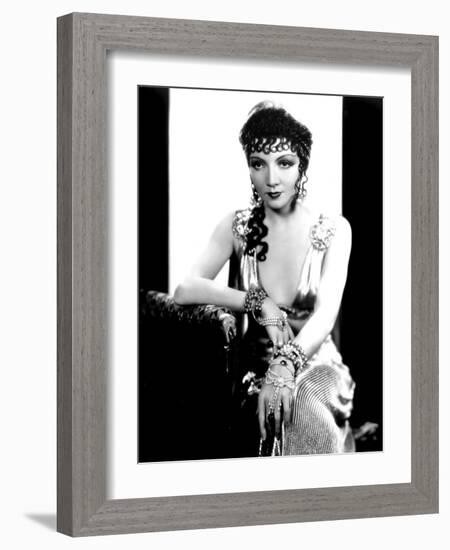 The Sign of the Cross, Claudette Colbert, 1932-null-Framed Photo