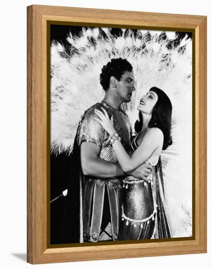 The Sign Of The Cross, Fredric March, Claudette Colbert, 1932-null-Framed Stretched Canvas