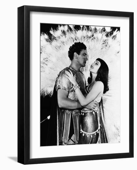 The Sign Of The Cross, Fredric March, Claudette Colbert, 1932-null-Framed Photo