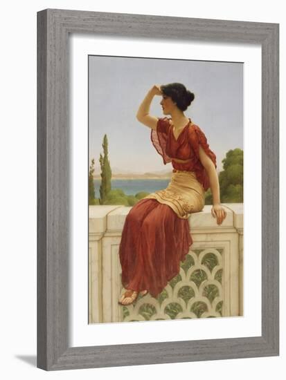 The Signal, 1899-John William Godward-Framed Giclee Print