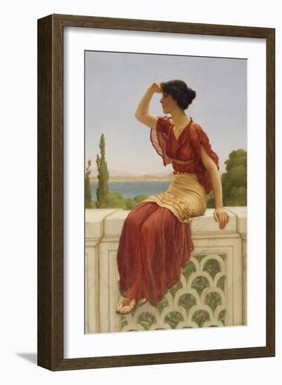 The Signal, 1899-John William Godward-Framed Giclee Print