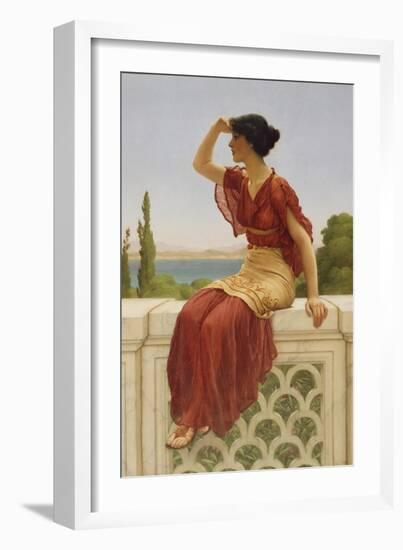 The Signal, 1899-John William Godward-Framed Giclee Print