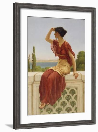 The Signal, 1899-John William Godward-Framed Giclee Print