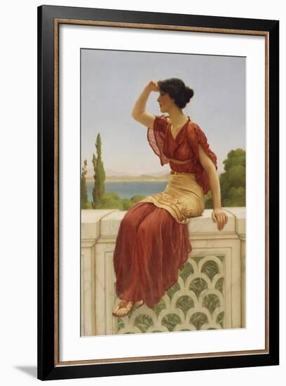 The Signal, 1899-John William Godward-Framed Giclee Print