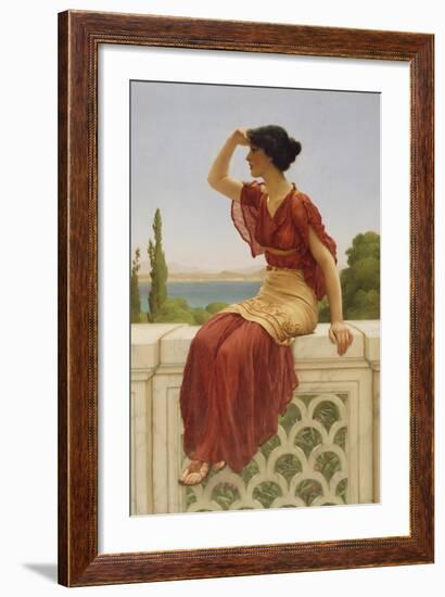 The Signal, 1899-John William Godward-Framed Giclee Print