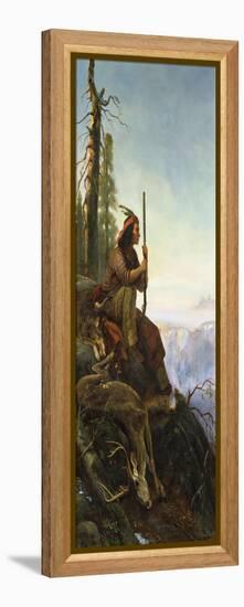 The Signal Fire, 1880-William Hahn-Framed Premier Image Canvas