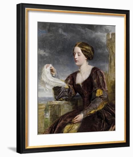 The Signal-William Powell Frith-Framed Premium Giclee Print