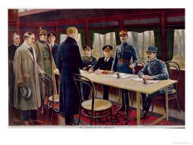the signing of the armistice on 11th november 1918 at 5 a m 1918