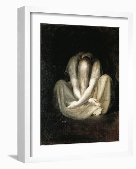 The Silence-Henry Fuseli-Framed Giclee Print