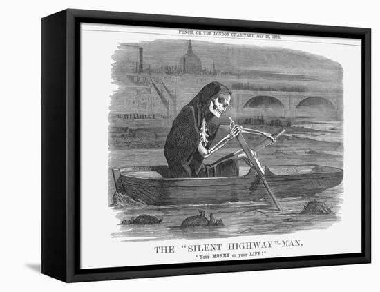 The Silent Highway - Man, 1858-null-Framed Premier Image Canvas