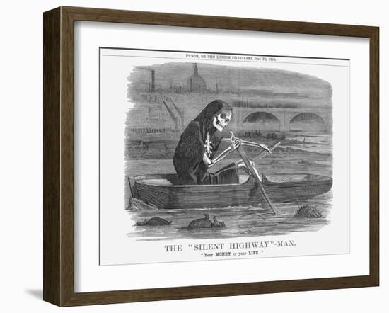 The Silent Highway - Man, 1858-null-Framed Giclee Print