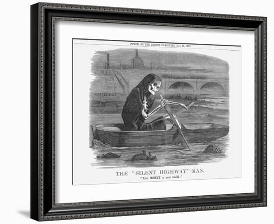 The Silent Highway - Man, 1858-null-Framed Giclee Print