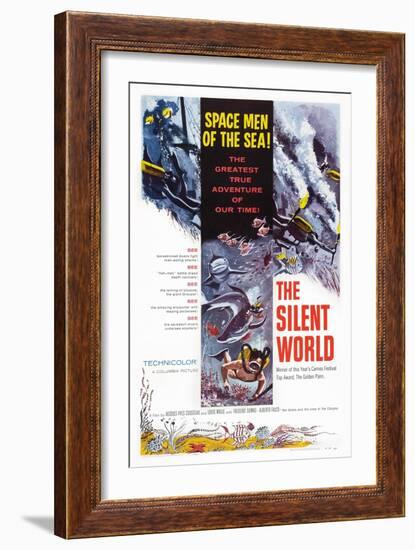 The Silent World-null-Framed Art Print