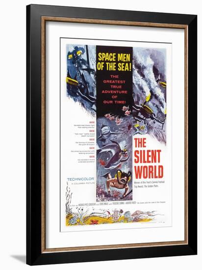 The Silent World-null-Framed Art Print