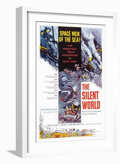 The Silent World-null-Framed Art Print