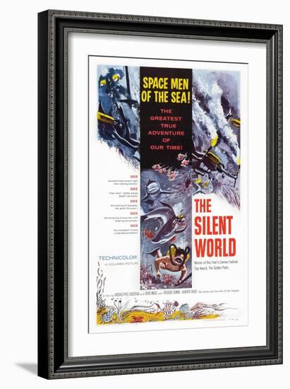 The Silent World-null-Framed Art Print