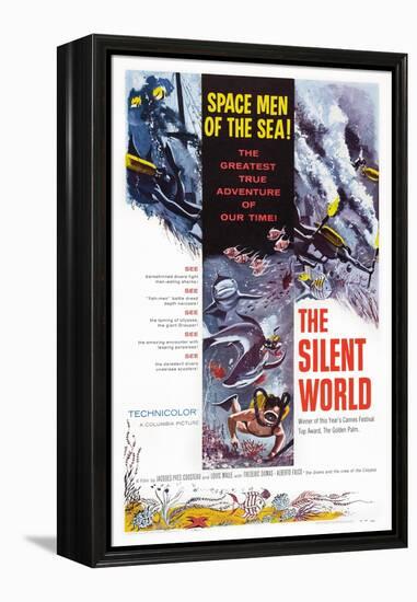 The Silent World-null-Framed Stretched Canvas