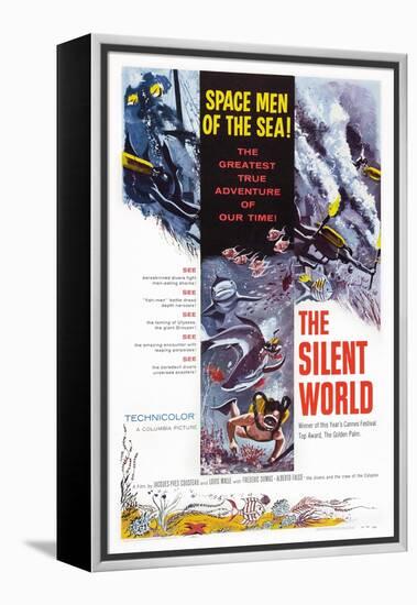 The Silent World-null-Framed Stretched Canvas