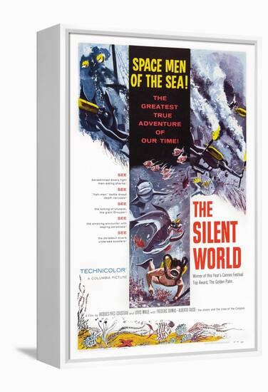 The Silent World-null-Framed Stretched Canvas